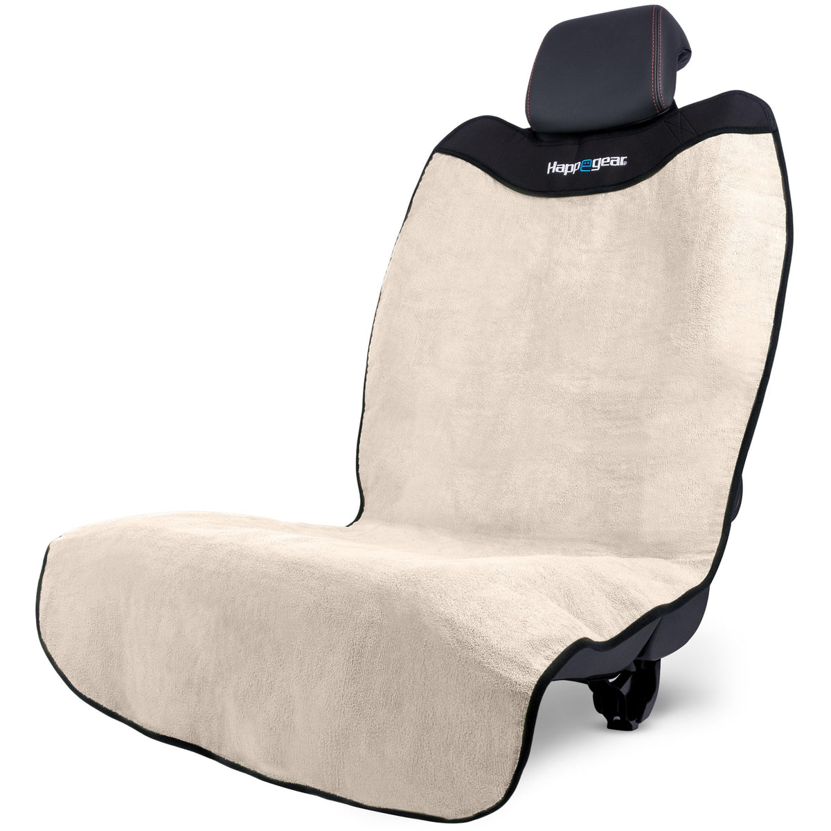 HAPPEGEAR Happeseat front view showing full seat coverage and neat fit