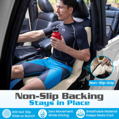 HAPPEGEAR installed with a child seat showing protection and convenience