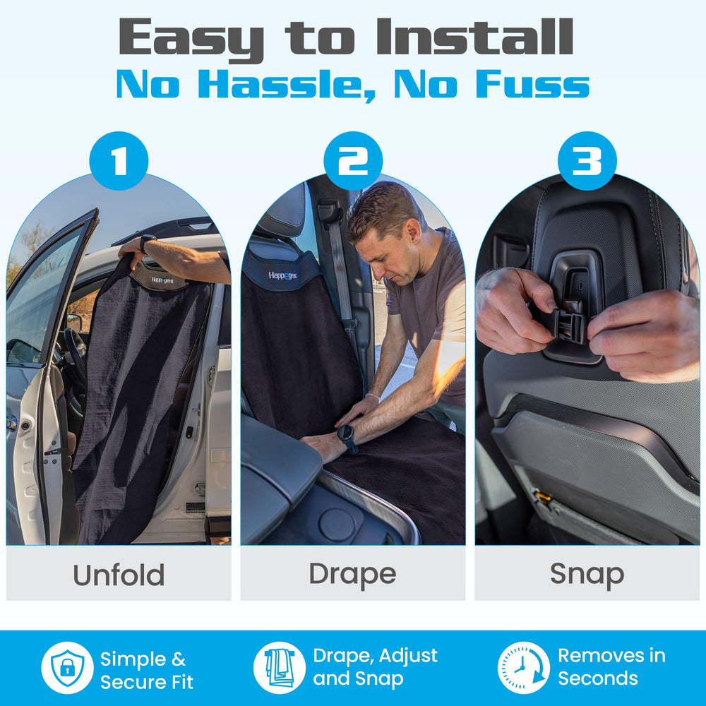 HAPPEGEAR non-slip backing detail showing stable, no-slip positioning benefit