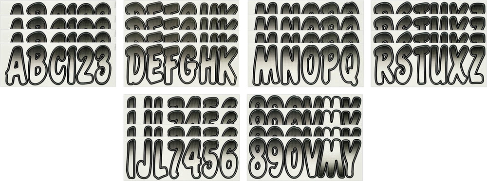 Hardline Products gradient detail close-up showing white-to-black finish for upgraded hull styling