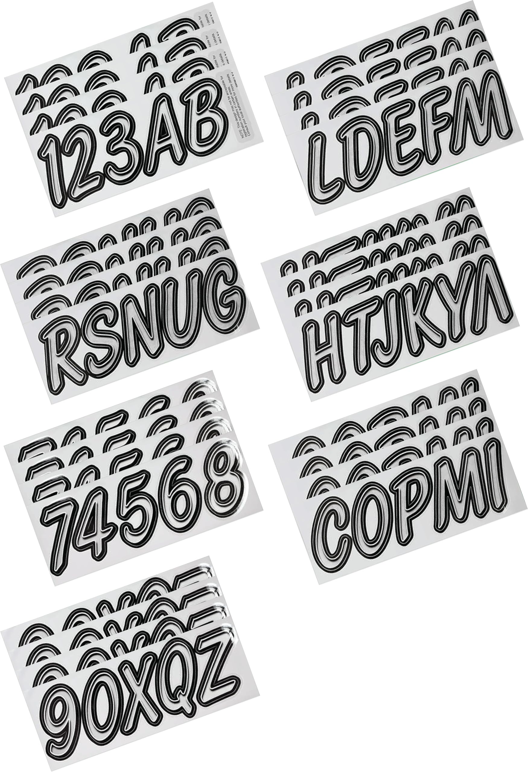 Hardline Products decals installed on boat hull showing clean, legal marking