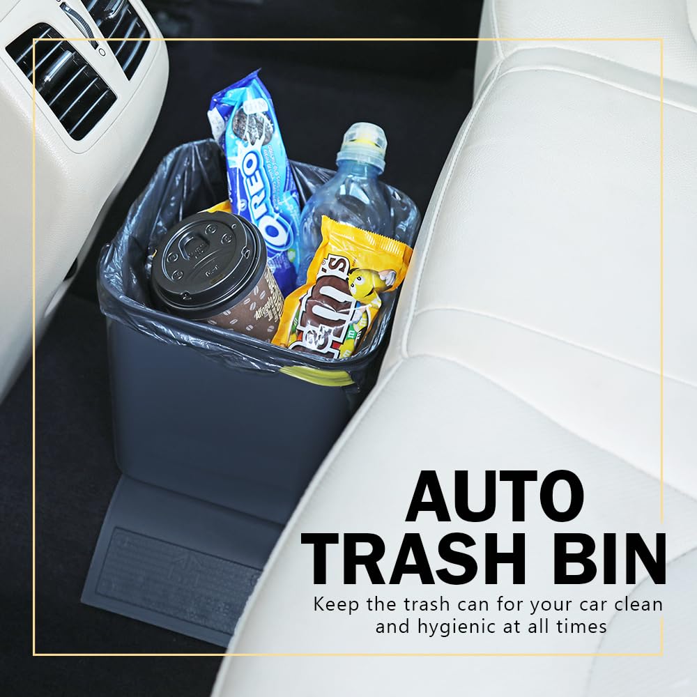 HAUSSIMPLE placed in trunk providing compact waste storage