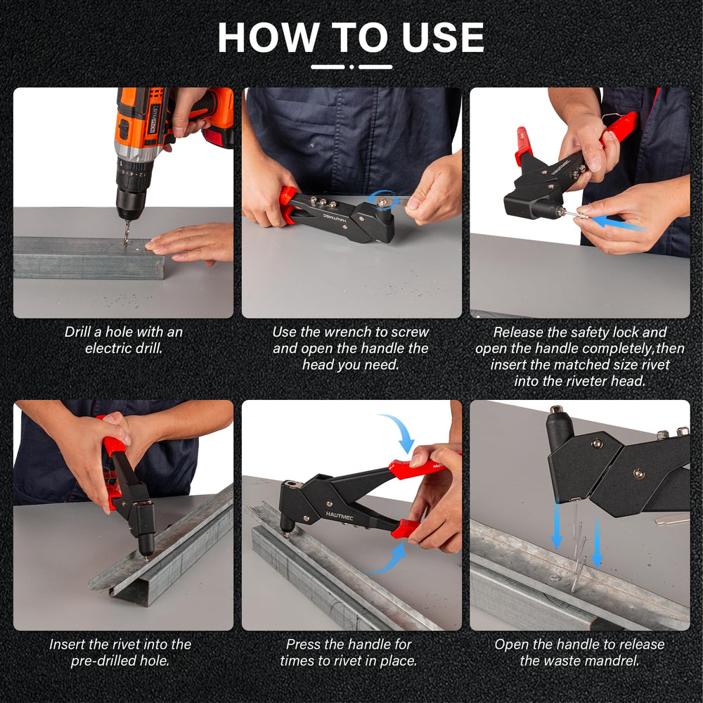 HAUTMEC scale comparison with hands illustrating lightweight aluminum-alloy strength and control