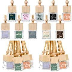 Havawish front view of 30-pack glass diffusers showing gift-ready presentation and convenience