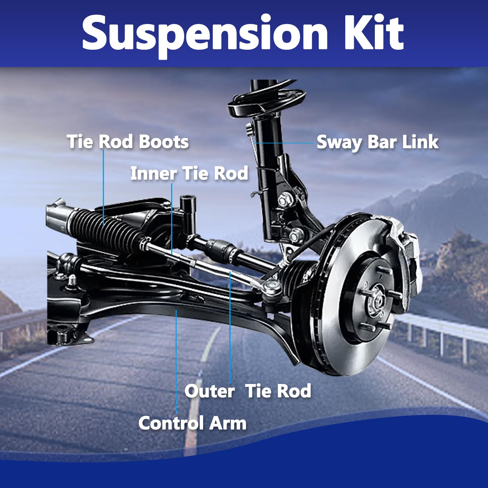 HAWK BROTHER mechanic installing kit in garage for reliable road performance
