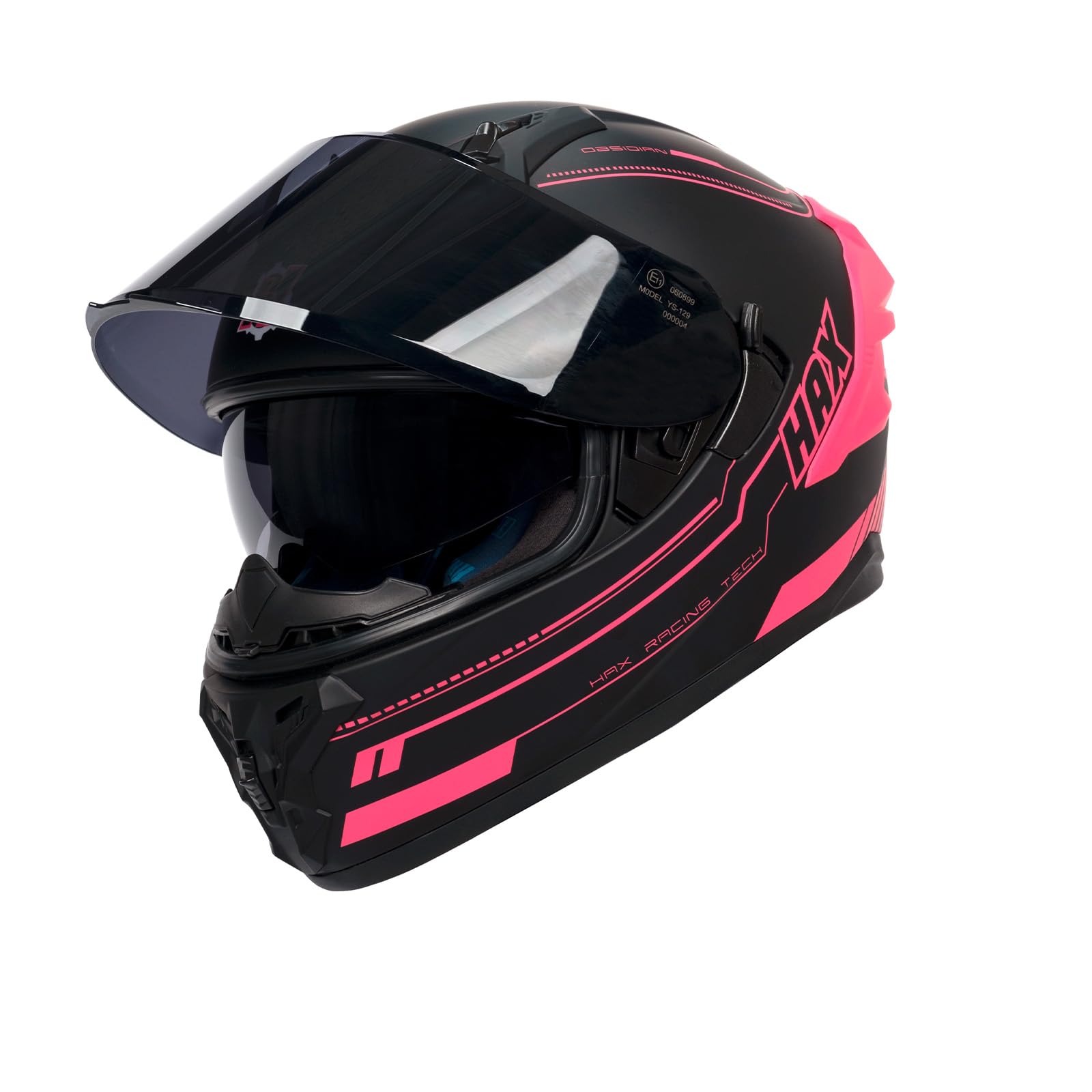 HAX side profile showing aerodynamic shell for reduced wind noise