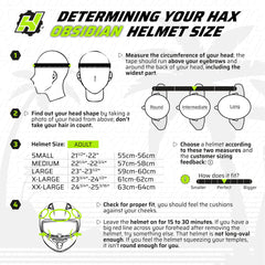 HAX Obsidian side aerodynamic profile reducing wind noise and drag