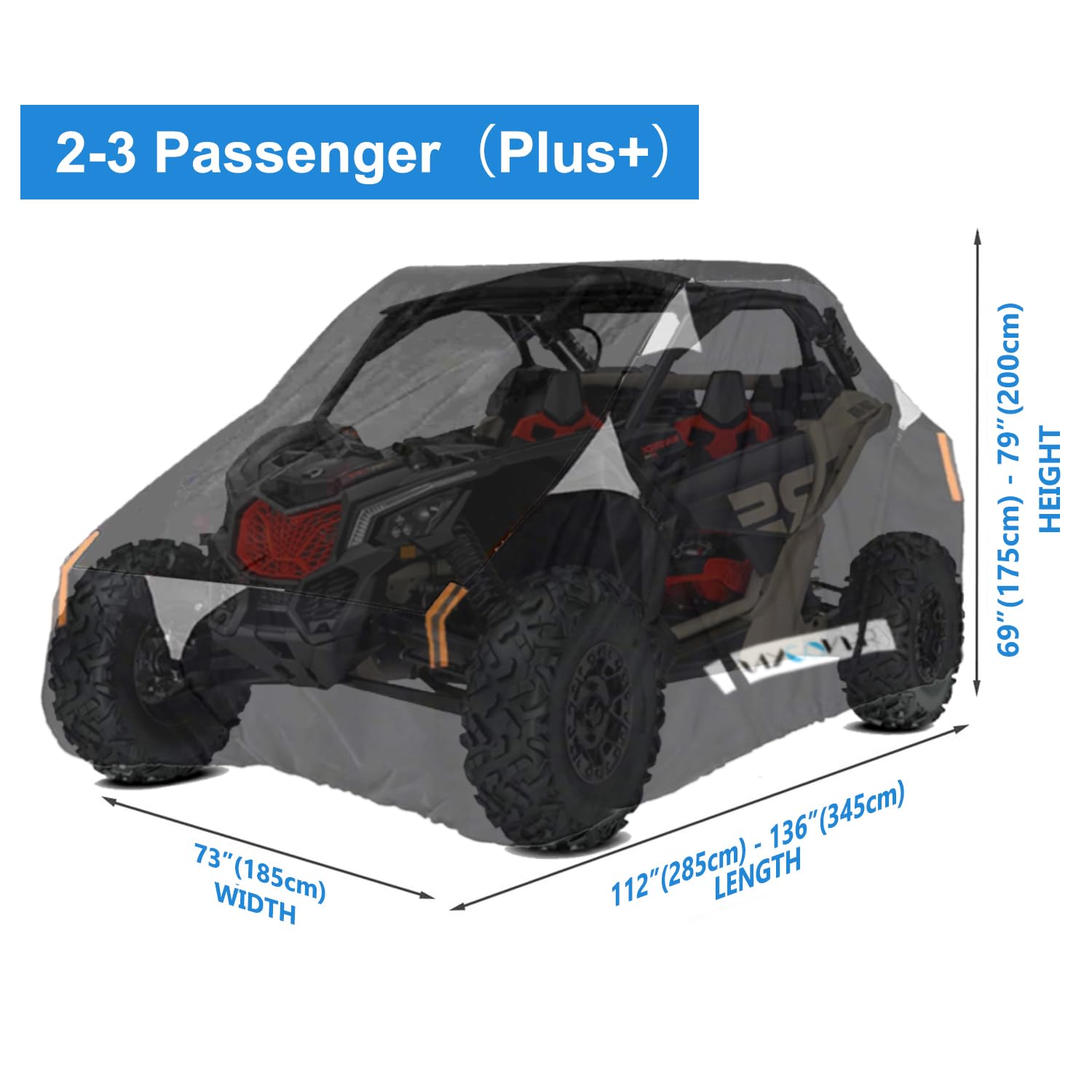 HAYCOVER vents and reflective strips detail improving airflow and visibility