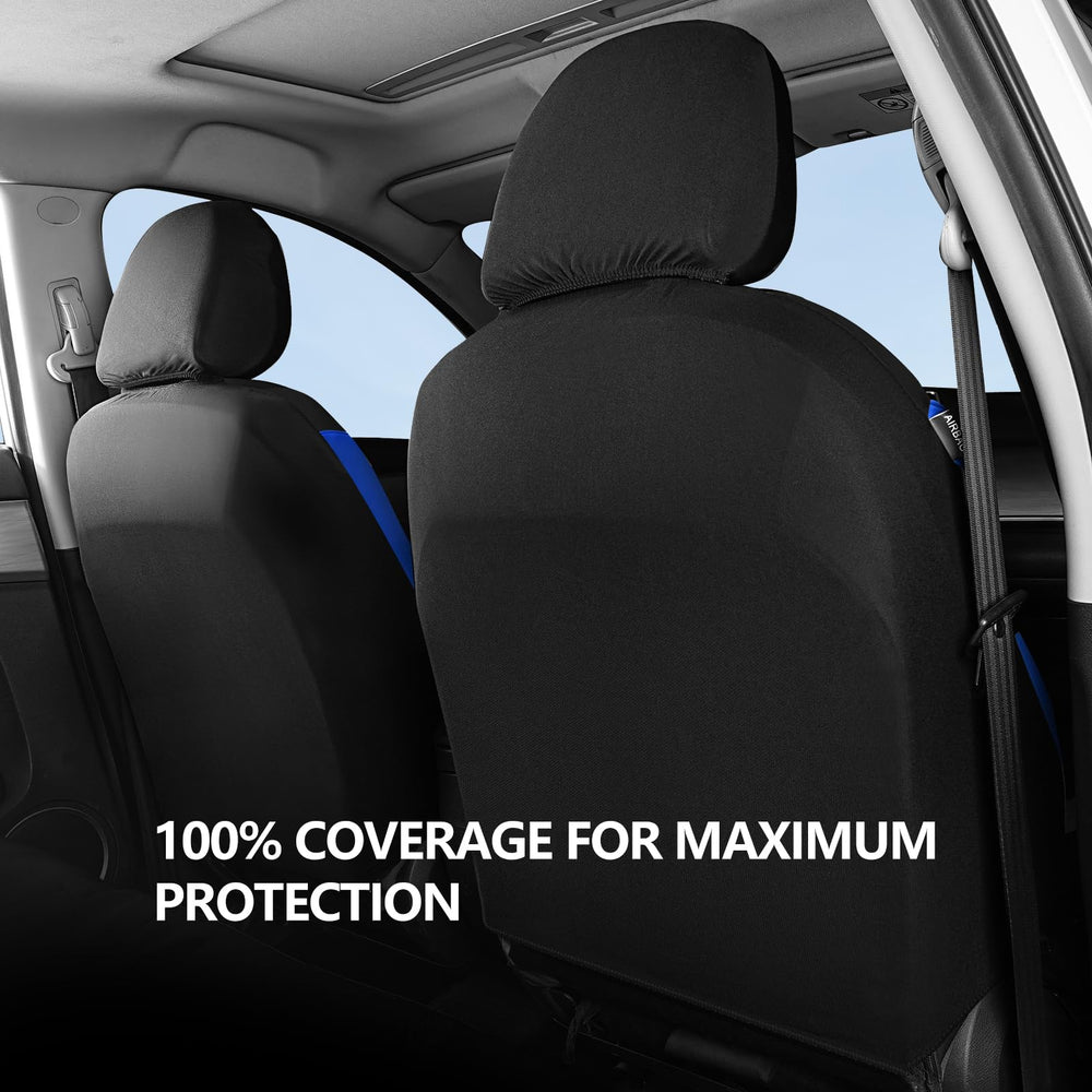 HChengkikz headrest and seam detail showing airbag-compatible stitching