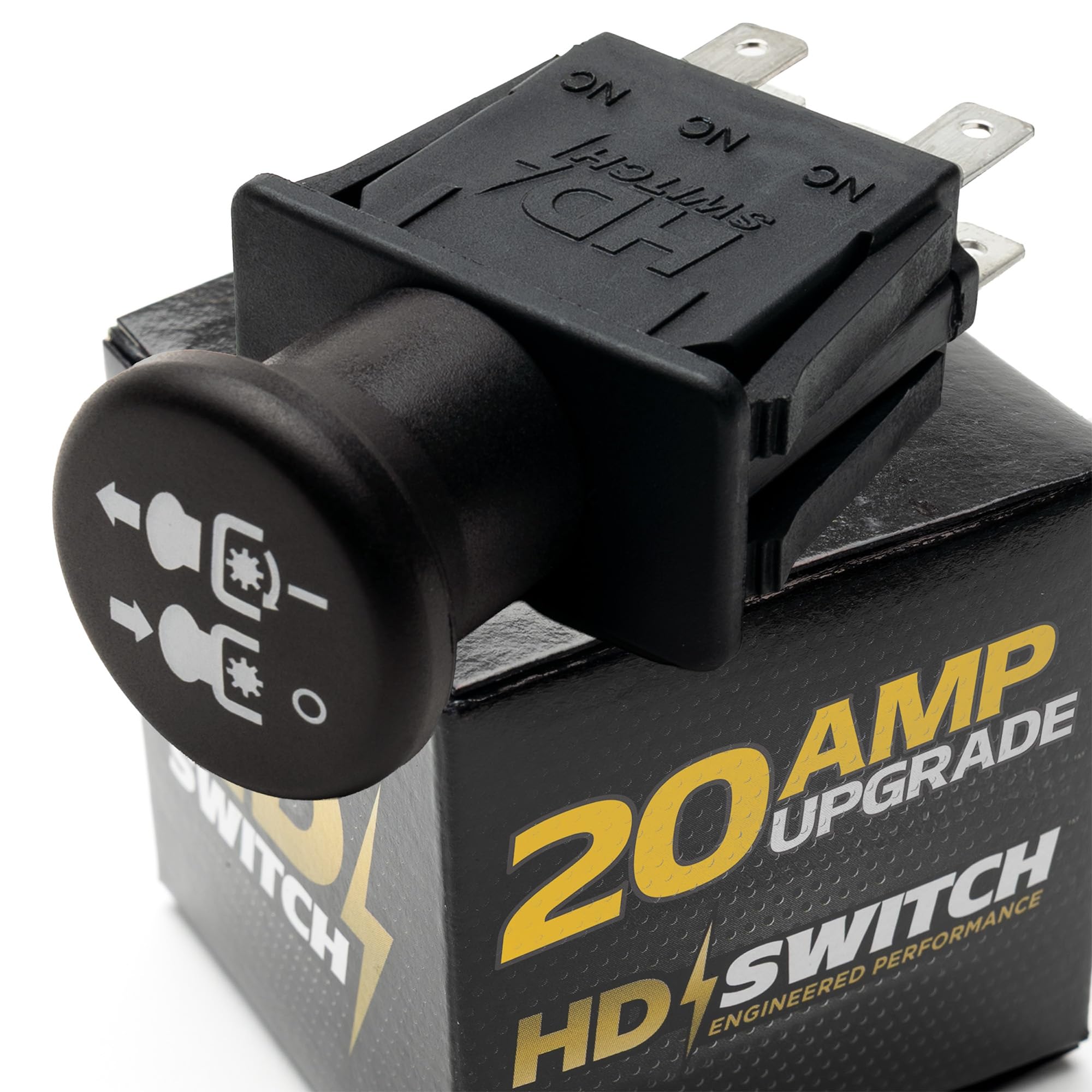 HD Switch front view showing robust housing and improved durability