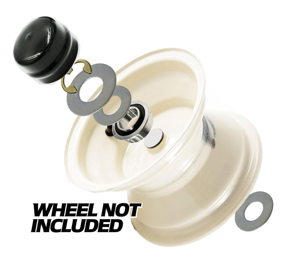 HD Switch premium hub cap detail protecting bearing and reducing dirt