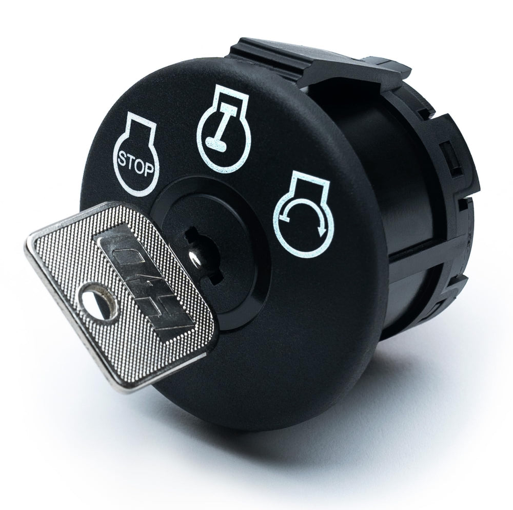 HD Switch key seated to show umbrella seal preventing dust and moisture entry