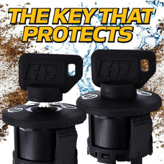 HD Switch ignition switch contact detail highlighting corrosion resistance