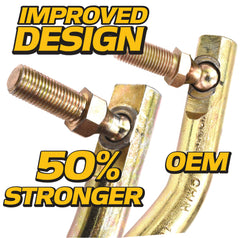 HD Switch threaded adjuster with locknut visible for easy alignment locking