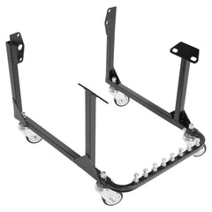 HECASA front view of cradle showing sturdy frame and balance benefit