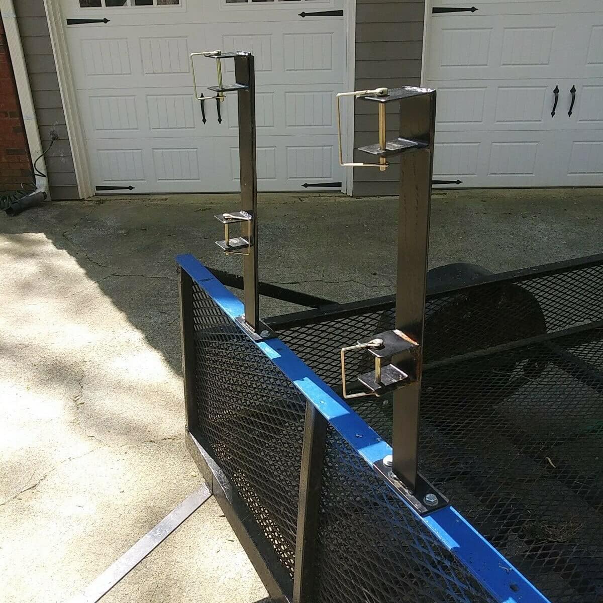 HECASA included mounting hardware laid out for straightforward install