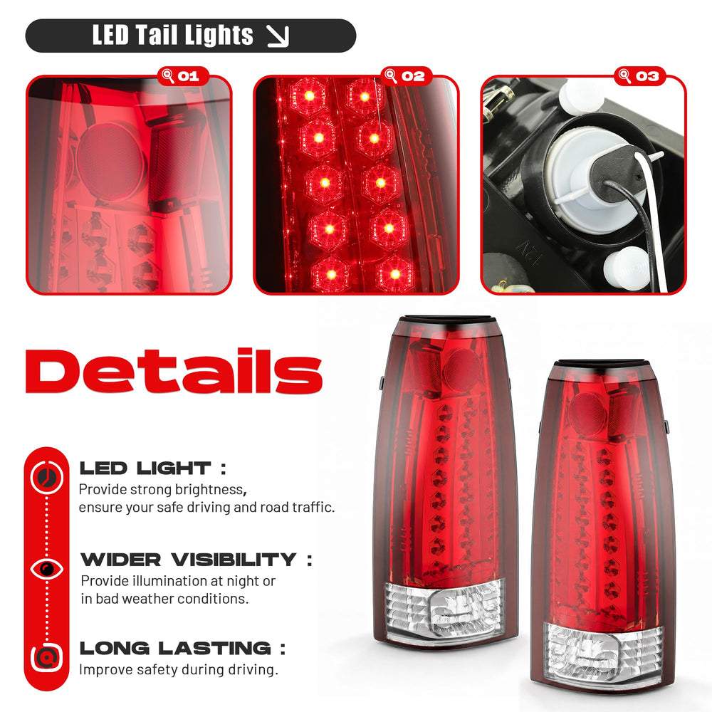 HECASA LED lamp array illumination demonstrating brighter brake signals