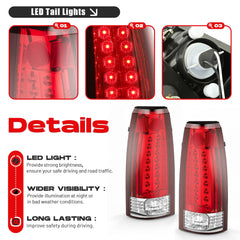 HECASA LED lamp array illumination demonstrating brighter brake signals