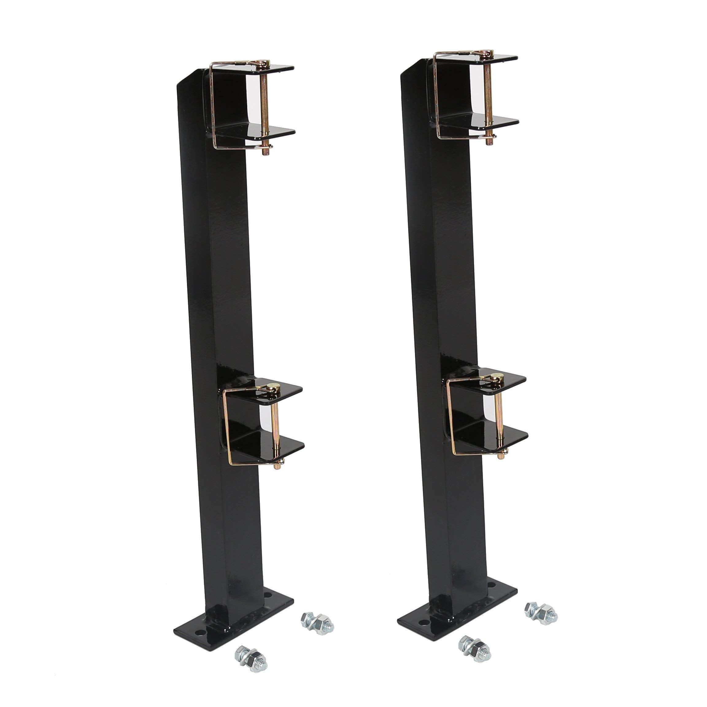 HECASA rack holding two trimmers demonstrating organized storage