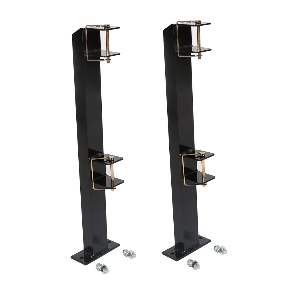HECASA rack holding two trimmers demonstrating organized storage
