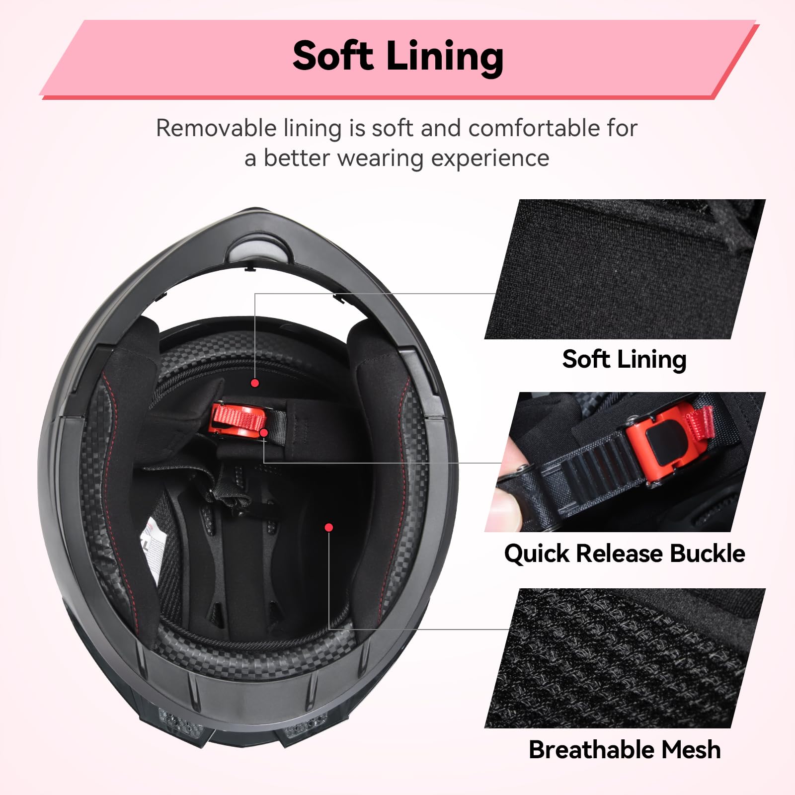helmelkin visor and locking mechanism close-up ensuring secure seal and safety