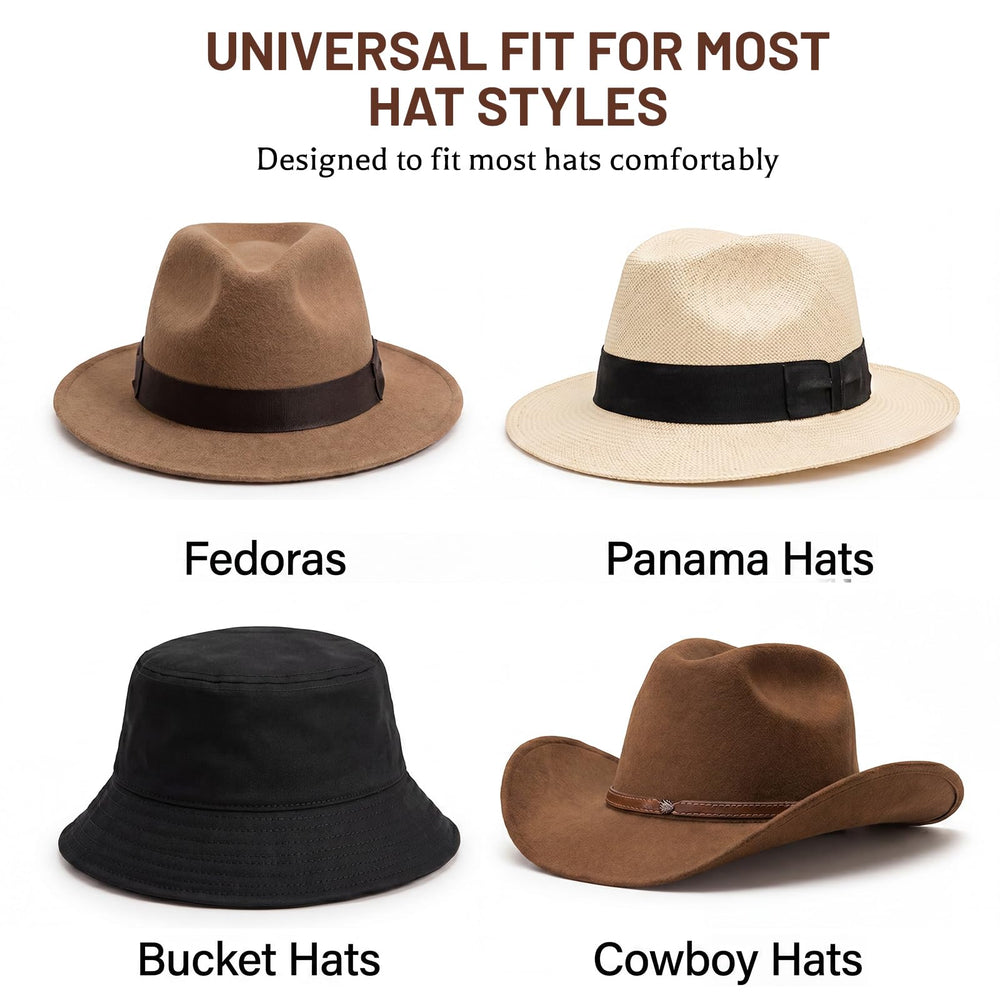 Hercicy side profile liner fitted in a top hat showing discreet low-bulk benefit