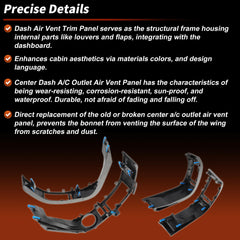 HEROFFIX vent underside clips detail showing durable snap-in fasteners for easy installation