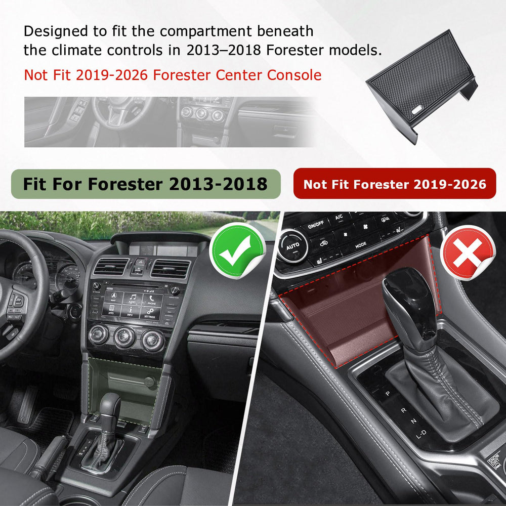 HGWEI lower compartment holding cables and sunglasses for better storage