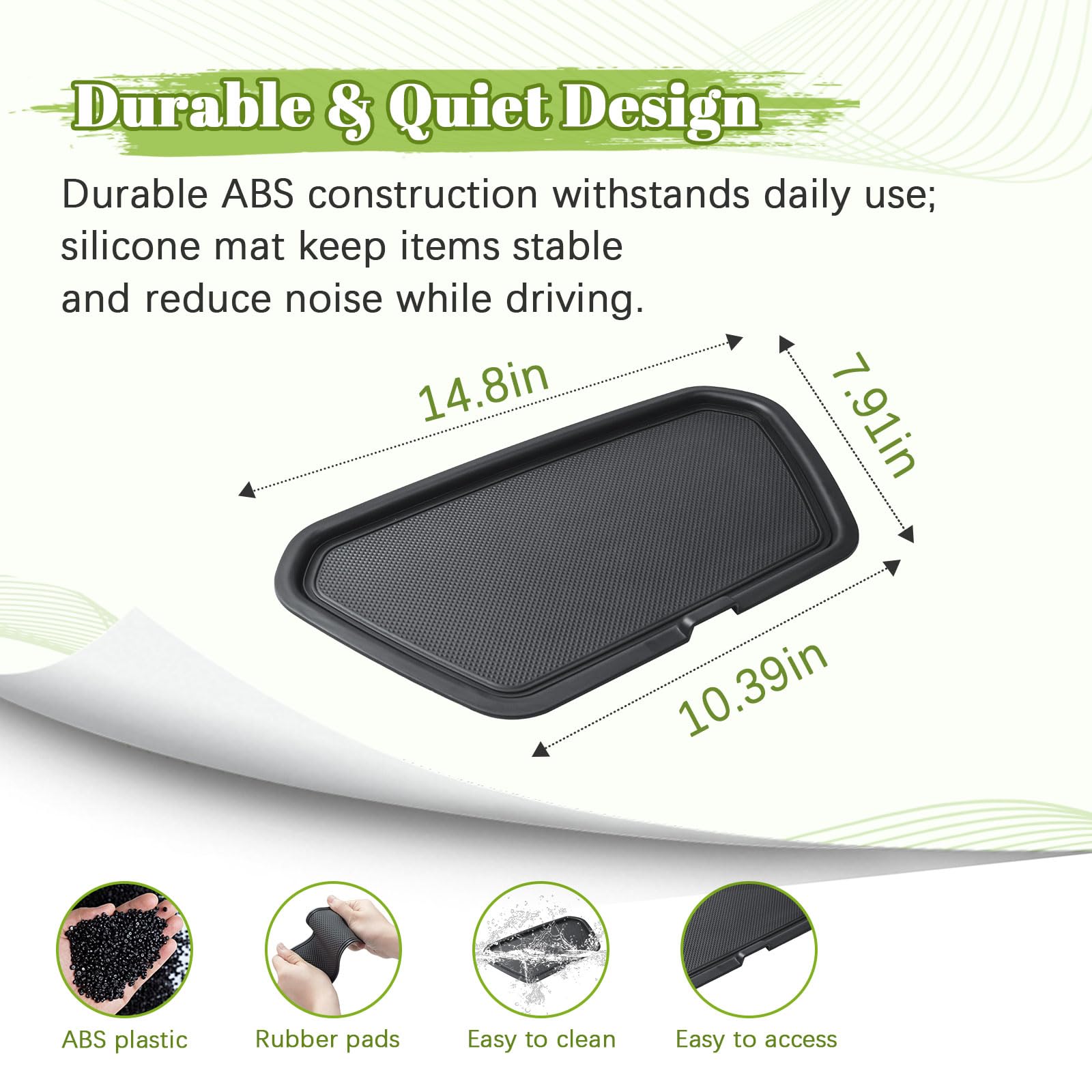 HGWEI textured ABS plastic surface demonstrating durable finish