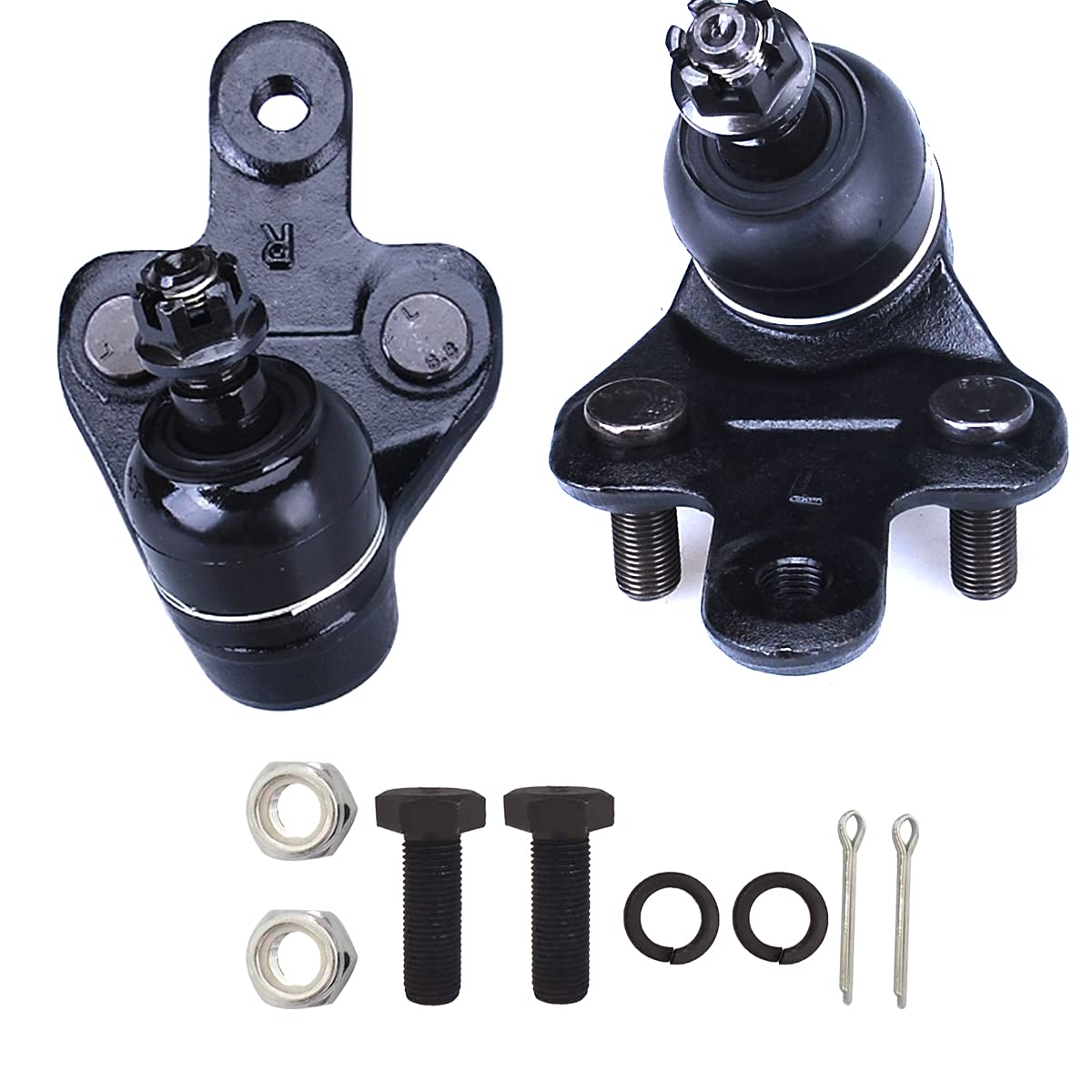 HHCM front lower ball joint kit boxed showing both left and right units for correct replacement