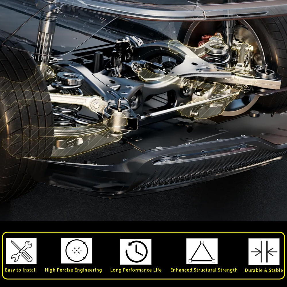 HHCM ball joint installed in vehicle front suspension demonstrating proper fit and restored steering
