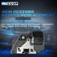 HHCSOP actuator shown installed in door assembly restoring reliable locking