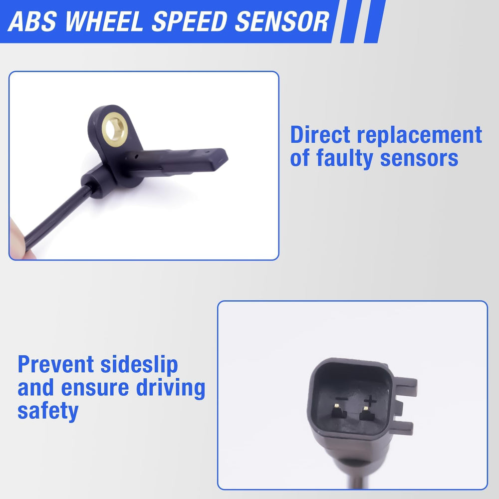 HHGKPVX sensor installed on vehicle front wheel restoring ABS feedback