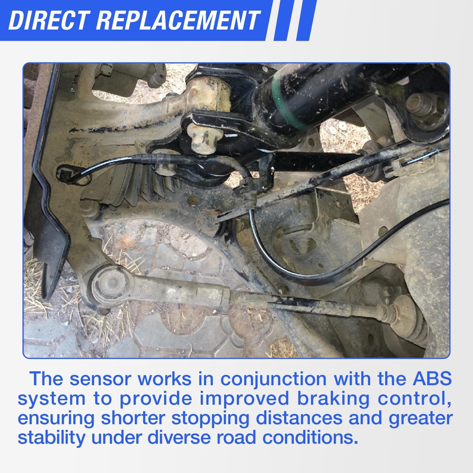 HHGKPVX sensor in a repair setting illustrating faster, cleaner replacement