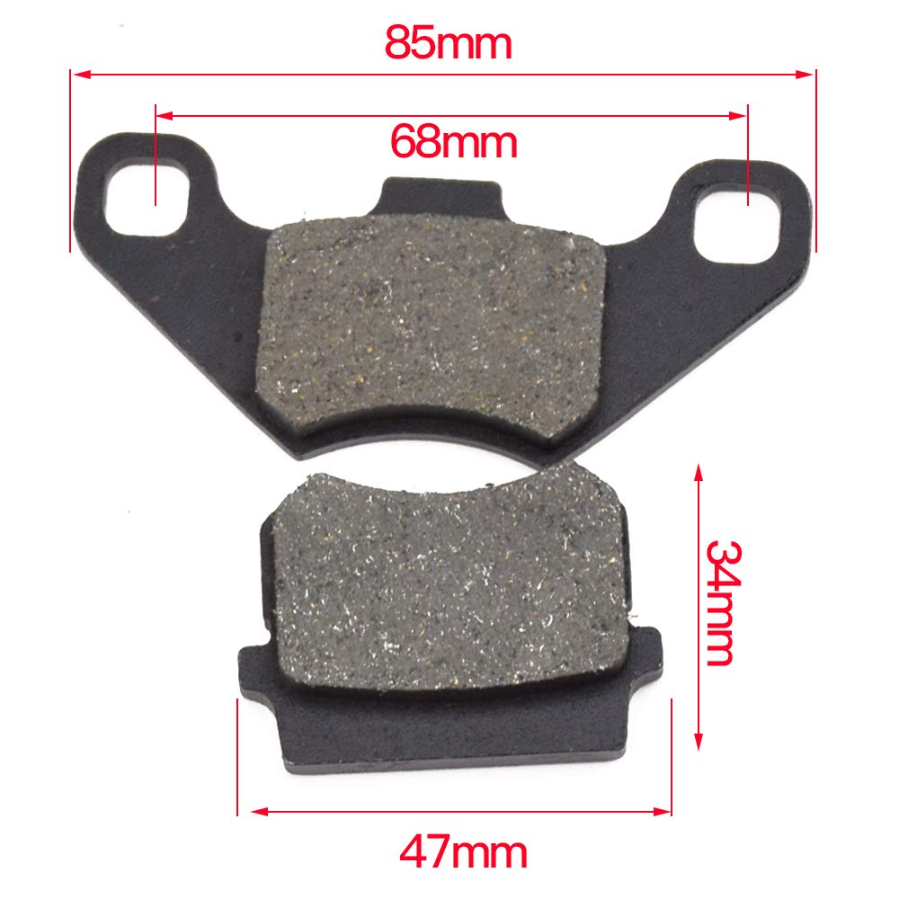 HIAORS rear assembly mounted on TaoTao-style ATV demonstrating real-world fit