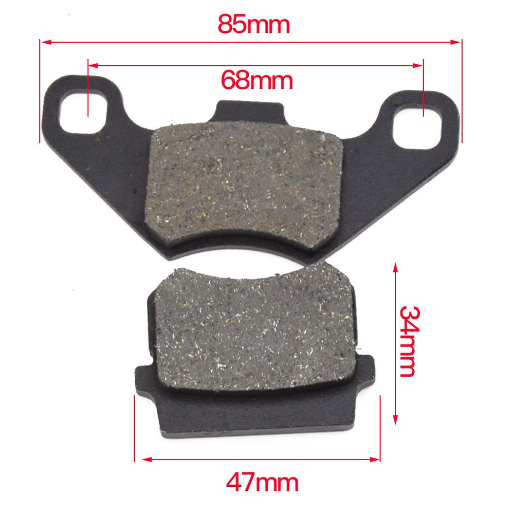 HIAORS rear assembly mounted on TaoTao-style ATV demonstrating real-world fit