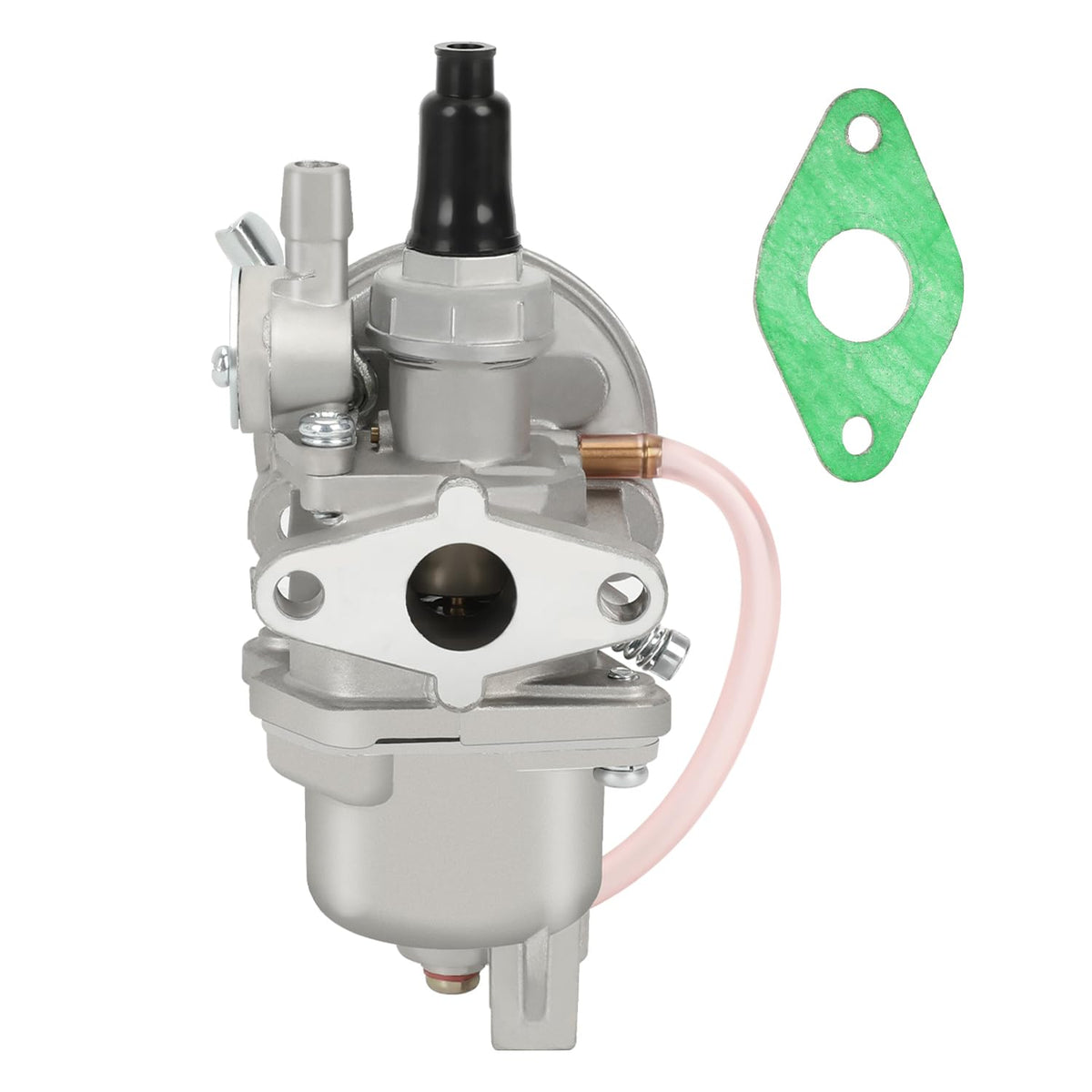 HIAORS carburetor front view showing clean intake and reliable fit