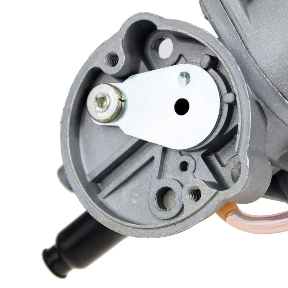 HIAORS carburetor throttle linkage detail showing smooth operation and responsiveness