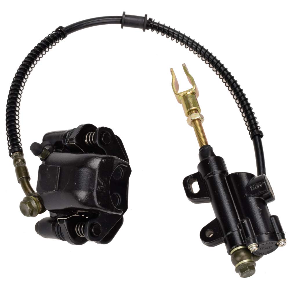 HIAORS master cylinder reservoir close-up showing clear fill level advantage