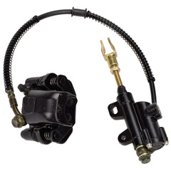 HIAORS master cylinder reservoir close-up showing clear fill level advantage