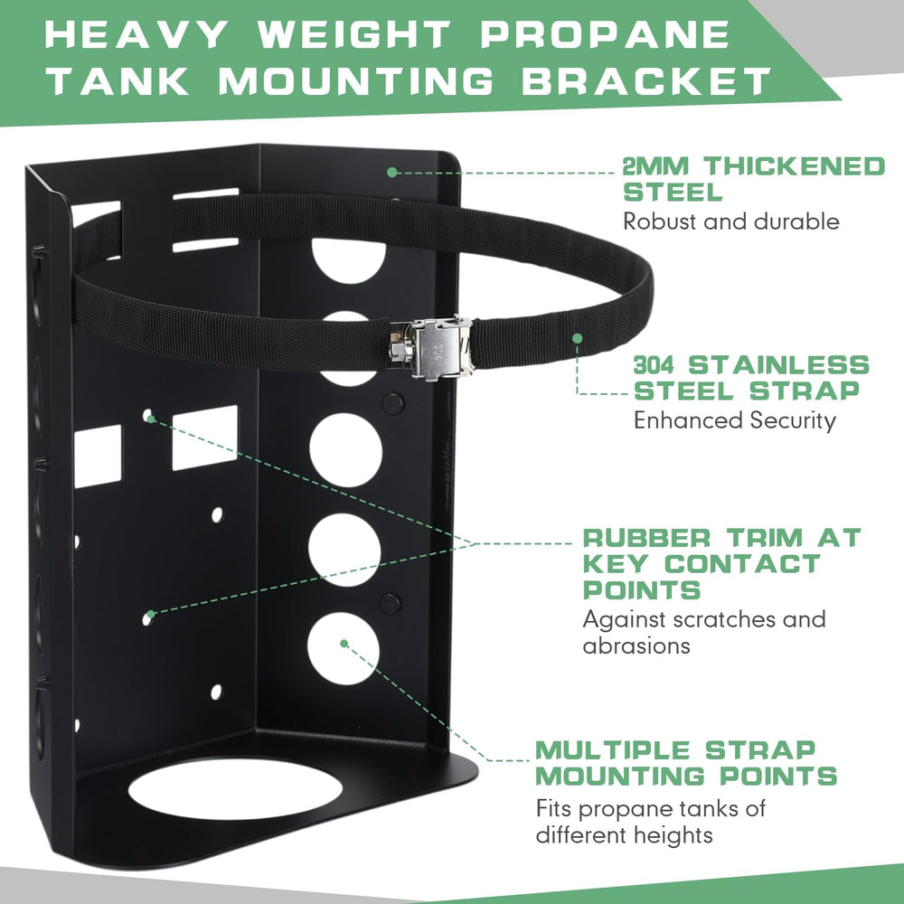Hicarer side profile highlighting stainless steel strap and quick-release latch