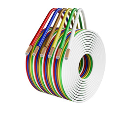 HiFind flat harness front packaging showing 6-way benefits