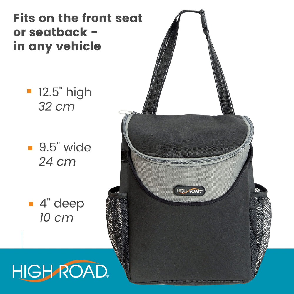 High Road carried by strap over shoulder demonstrating portability for picnics and outings