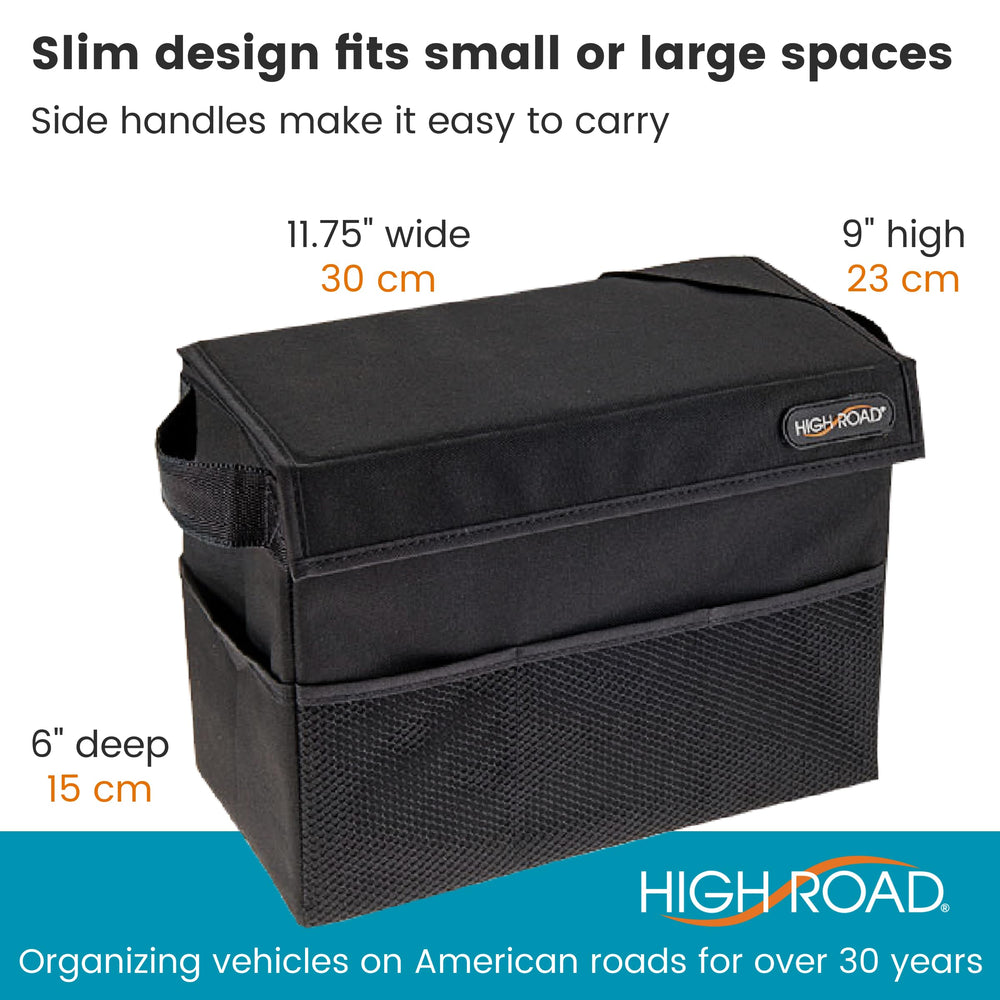 High Road Carganizer heavy-duty polyester texture showing durable construction