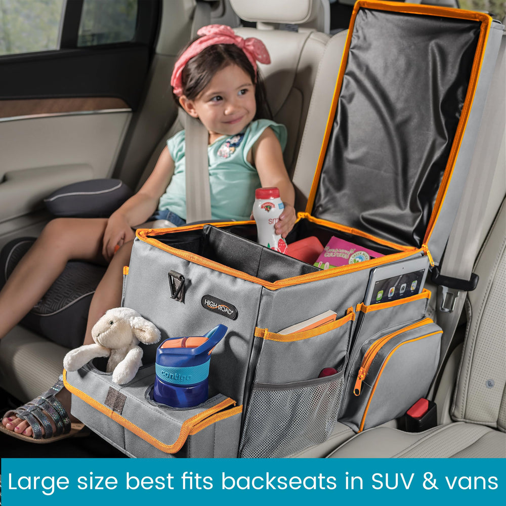 High Road folded flat for storage highlighting compact portability