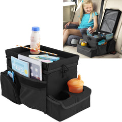 High Road front view showing organizer and cup holders for tidy travel