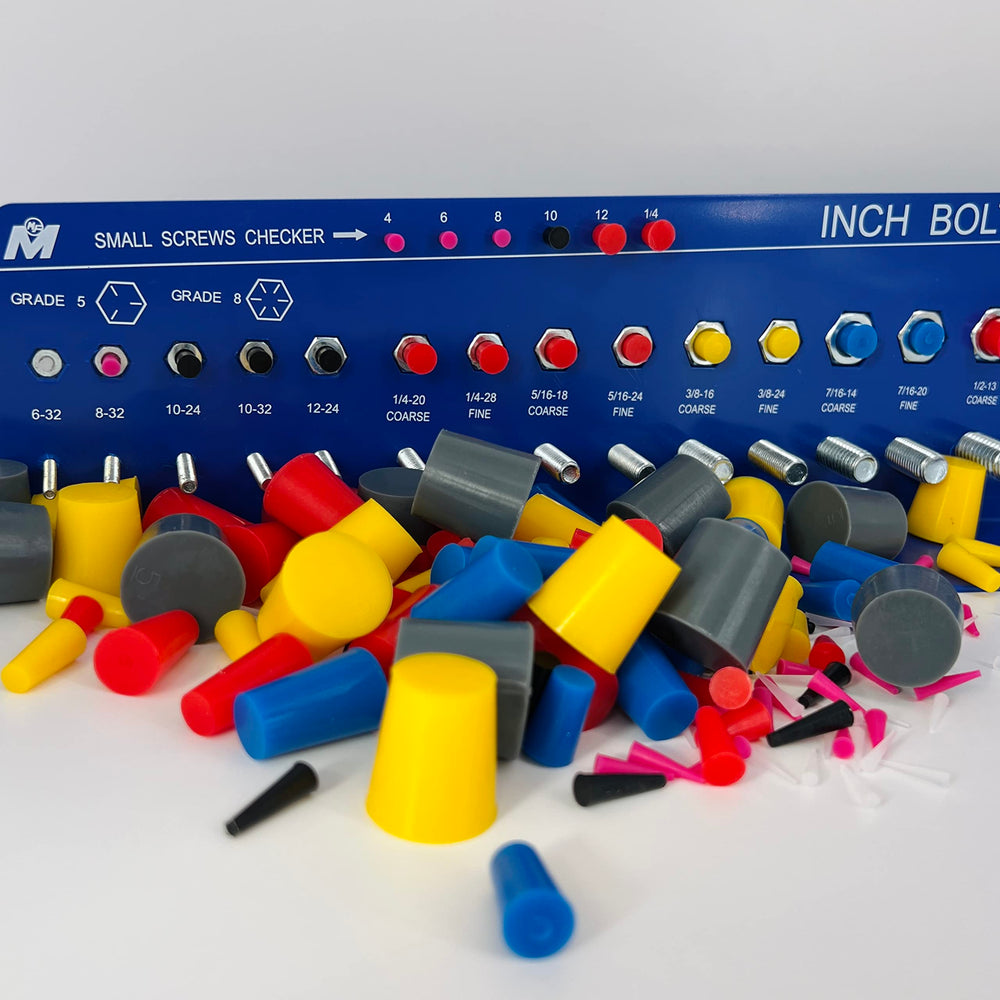 High Temp Masking Supply storage container with plugs organized for fast access and job efficiency