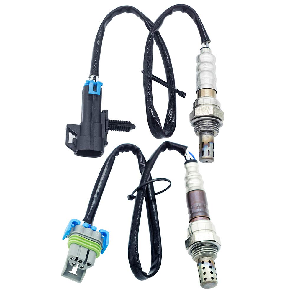 higherbro front view of both O2 sensors showing connectors and mounting benefits