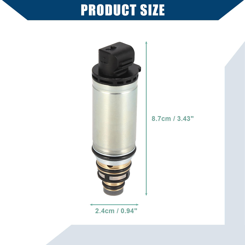 Hihaha valve beside ruler to show scale and precise sizing advantage