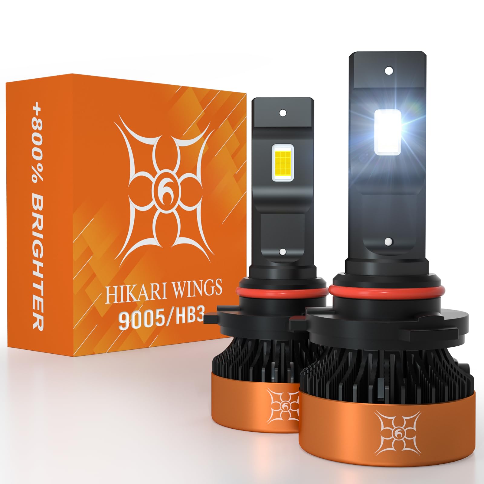 HIKARI WINGS front packaging showing product and specs for quick identification and confidence